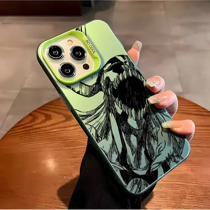 Anime B-Bleach Phone Case For iPhone 17 16 15 14 13 12 11 Pro Max Air multicolor Matte Laser Metallic Aurora Funda