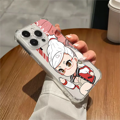Dandadan Anime Hot New Phone Case For iPhone 17 16e 16 15 14 13 12 11 Mini Air Pro Max X XR XSMax 7 8 Plus Anti Fall Transparent