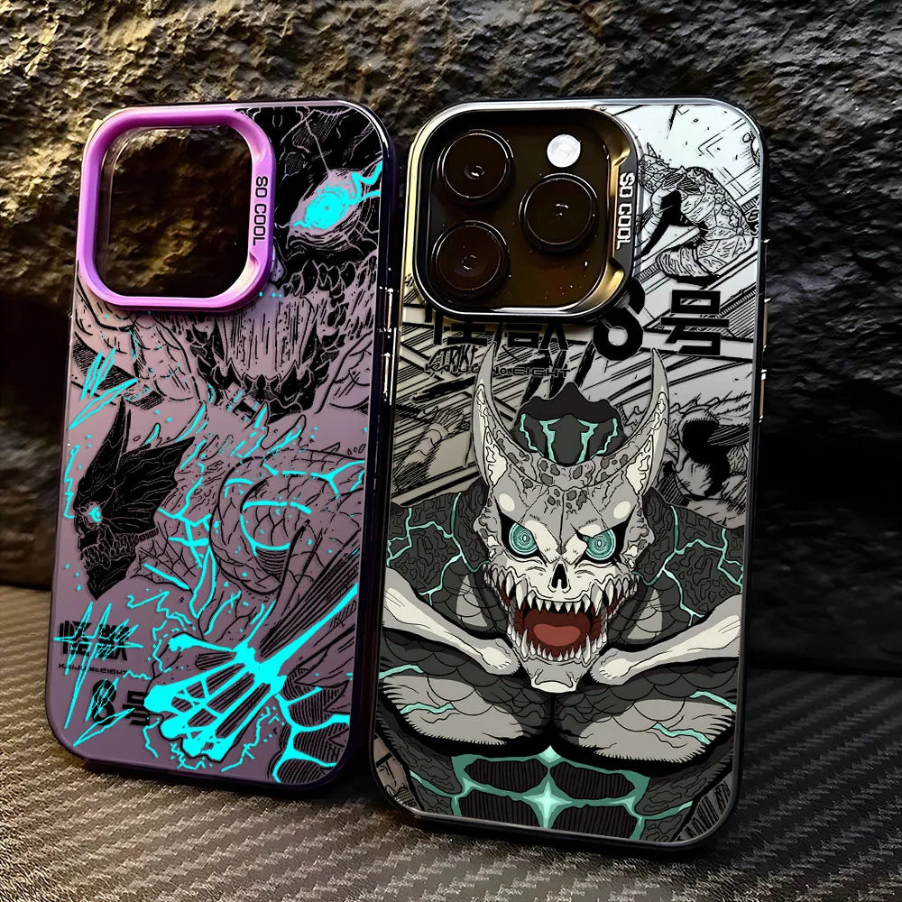 Hot Anime Kaiju No. 8 Phone Case for Samsung Galaxy A37 A57 A17 A07 A16 A06 A35 A55 A25 A05S A15 A56 A54 A36 A34 A24 A26 4G 5G