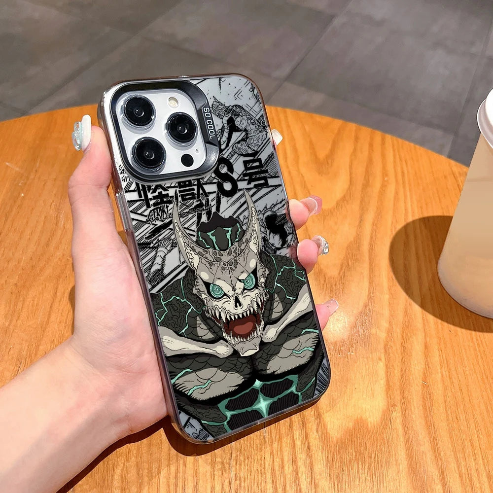 Hot Anime Kaiju No. 8 Phone Case for Samsung Galaxy A37 A57 A17 A07 A16 A06 A35 A55 A25 A05S A15 A56 A54 A36 A34 A24 A26 4G 5G