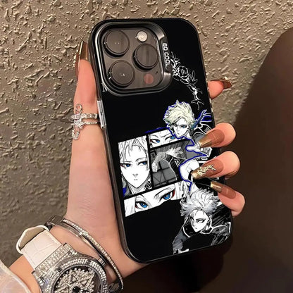 Blue Lock Michael Kaiser Phone Case for iPhone 16 15 14 13 12 11 X XR XS 8 7 Pro Max Plus Translucent Colour Printing Smartphone