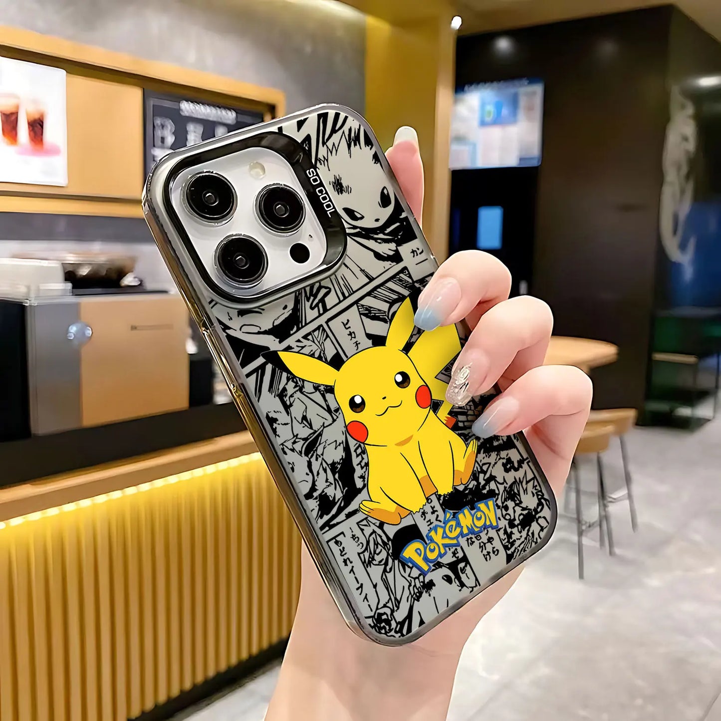 Anime Pokémons Hot Pikachus Phone Case For iPhone 16 15 14 13 12 11 mini Pro Max X XR XSMAX 8 7 Plus Anti Fall Matte Back Cover