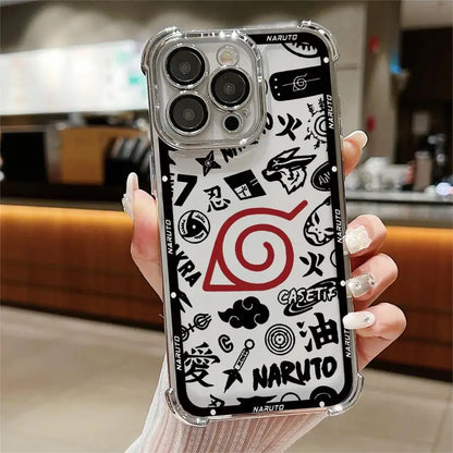Case for iPhone 11 17 Air 16 Pro Max 14 13 12 15 Plus Soft Phone Cover Japan Anime Character