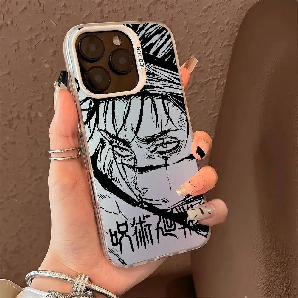 Jujutsu Kaisen Choso ART Phone Case For iPhone 16 15 14 13 12 11 Pro Max X XR XSMAX 8 7 Plus Matte Shockproof Anti Fall Cover