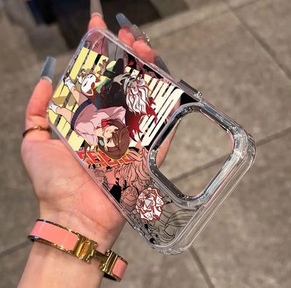 Anime DAN DA DAN Phone Case For iPhone 17 16e 16 15 14 13 12 11 mini Pro Max X XR XSMAX 8 7 Air Plus Transparent Soft Cover