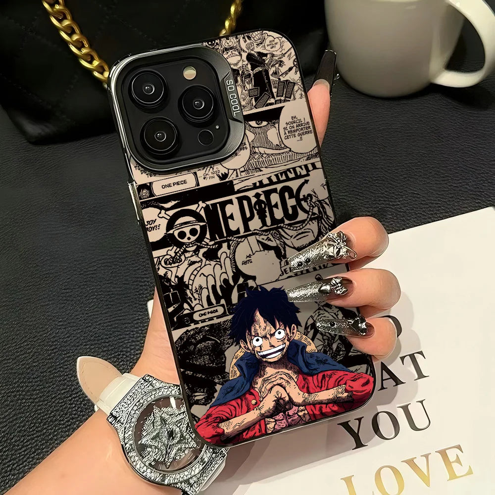 HOT Anime Ones Pieces Phone Case For iPhone 17 17e 16e 16 15 14 13 12 11 mini Pro Max X XR XSMAX Air Plus Anti Fall Matte Cover