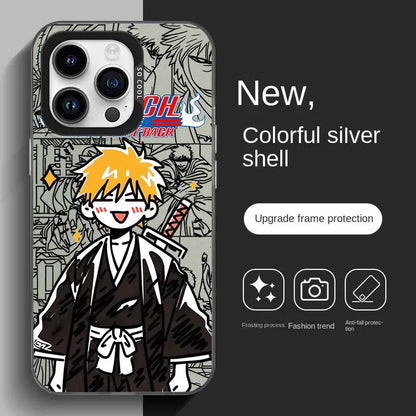 BLEACH Anime For Apple iPhone 17 16E 16 15 14 13 12 mini Pro Max Plus Cover Funda Silicone Soft Capa Colorful Phone Case