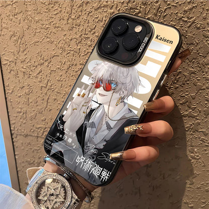 Comics Jujutsus Kaisens Satoru Gojo Phone Case For iPhone 16 15 14 13 12 11 Pro Max X XR XSMAX 8 7 Plus Candy Matte Back Cover