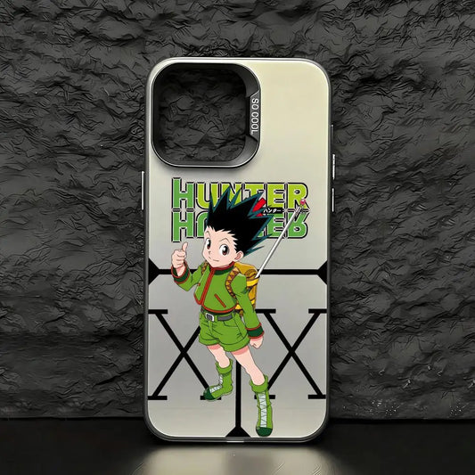 Games H-HUNTER HUNTER Phone Case For IPhone 17 16 15 14 13 12 11 Pro Max Air Matte Laser Aurora Shockproof Phone Case