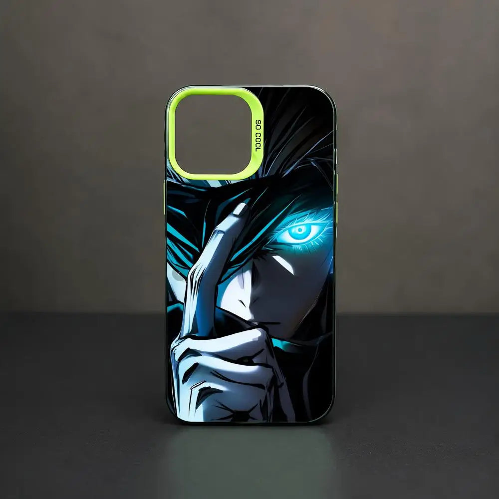 Jujutsu Kaisen Merchandise Phone Case For iPhone 11/12/13/14/15/16/17 Pro Max Color Gradient TPU Case Shockproof Cover