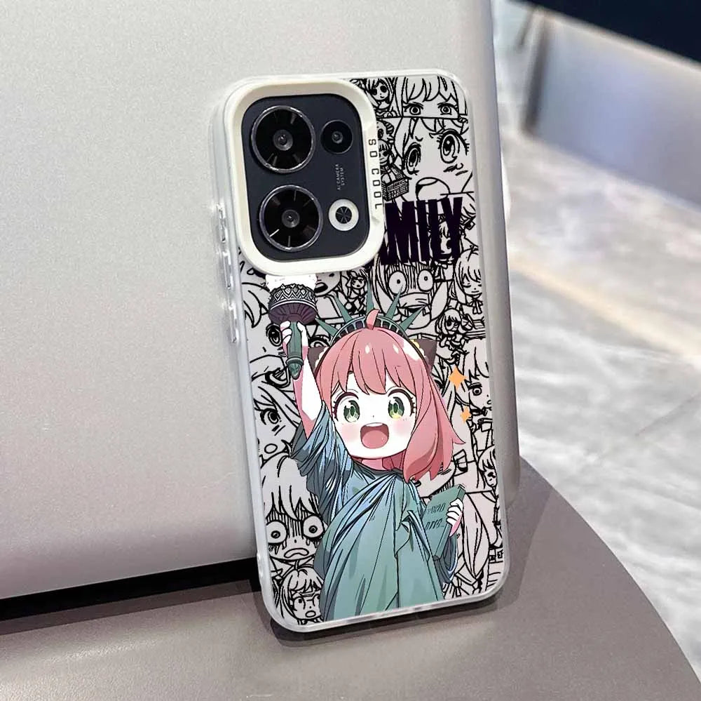 SPY×FAMILY Anya Forger For Xiaomi Redmi Note 15 14 13 12 11E 11S 11 Pro Plus Lite Max Colorful Funda Silicone Soft Phone Case
