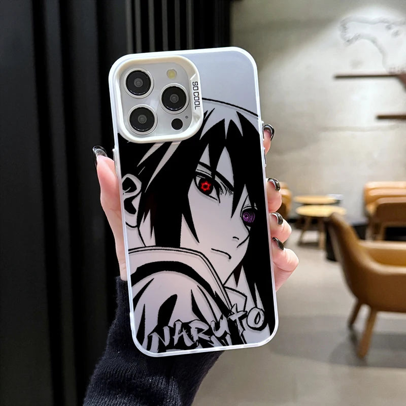 Anime Naruto Uchiha Sasuke Cool Phone Case for Xiaomi Redmi Note 15 14 13 12 10 9 Pro Plus 4G 5G 12S 11S 10S  9S Matte Cover