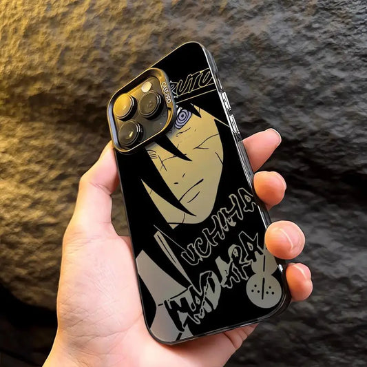 Naruto Uchiha Madara Case for iPhone 16e 14Pro 11 13 Pro MAX 12 XR 14 16Pro 15 XS MAX Soft Cover