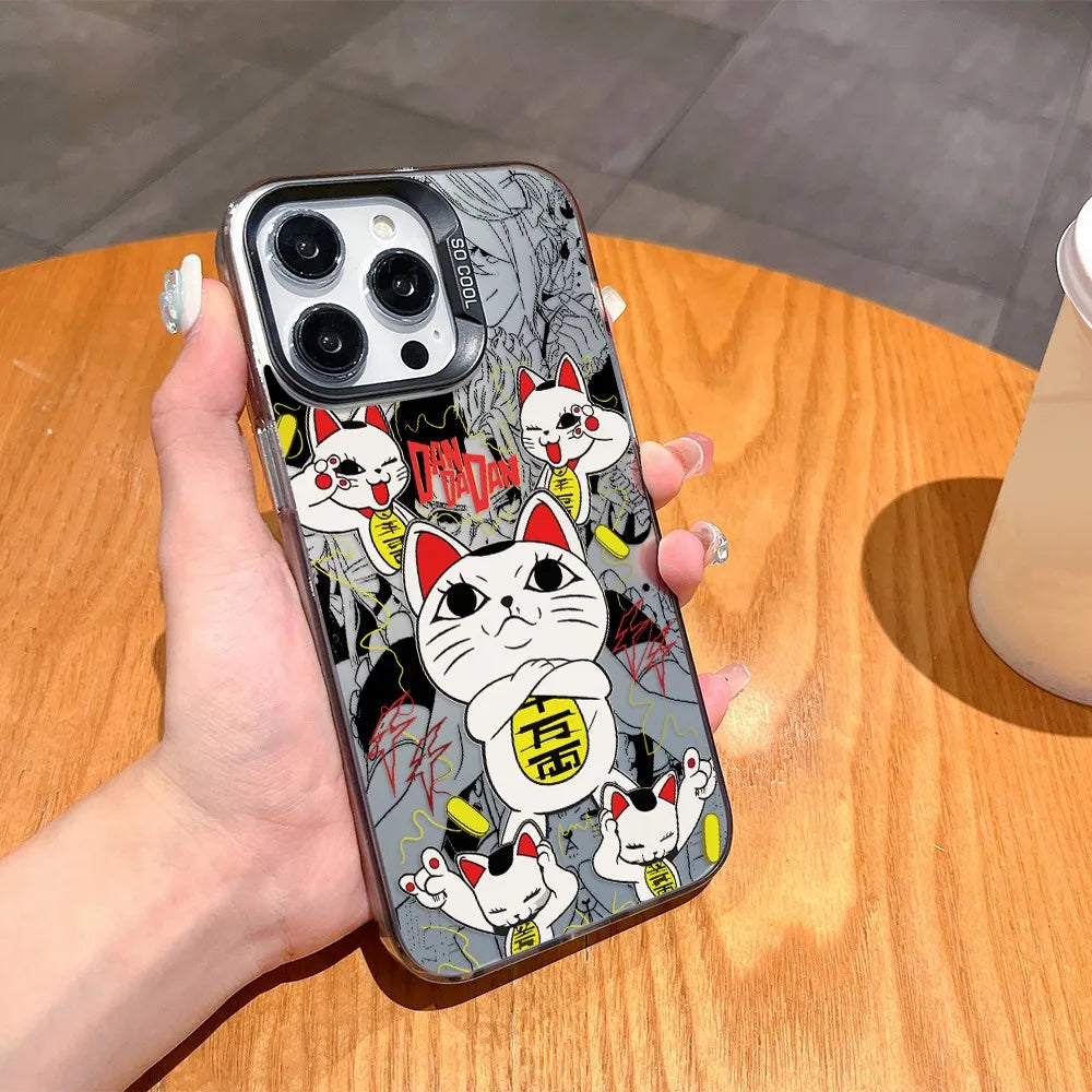 Dandadan Anime Hot New Phone Case For Tecno Spark Go 30C 20 10 7 Pova 6 Camon 30S 20 15 itel P36 A48 S23 Pro 5G Matte Back Cover