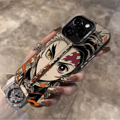 Phone Case for DEMON SLAYER TANJIRO GIYUU RENGOKU iPhone 12 17 Air Pro Max 16 15 11 14 13 Pro Max XS X XR Plus 8 7 SE 2020 Cover