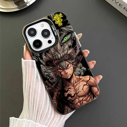 Asta Black Clover For Apple iPhone 17 16E 16 15 14 13 12 mini Pro Max Plus Cover Funda Siliconea Soft Capa Colorful Phone Case