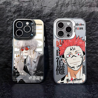 Comics Jujutsus Kaisens Satoru Gojo Phone Case For iPhone 16 15 14 13 12 11 Pro Max X XR XSMAX 8 7 Plus Candy Matte Back Cover