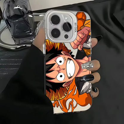 Anime Ones Pieces Luffys Zoros Phone Case for IPhone 17 17e 16e 16 15 14 13 12 11 Pro Max Air Plus Anti Fall Matte Back Cover