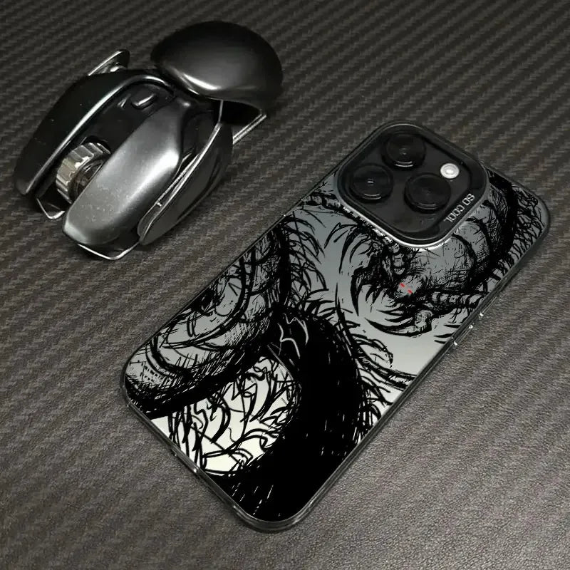 Tokyo Ghoul Black Art Phone Case for Samsung Galaxy S26 S25 S24 S23 S22 S21 S20 Note20 FE Ultra Edge Plus 4G 5G Anti Fall Matte