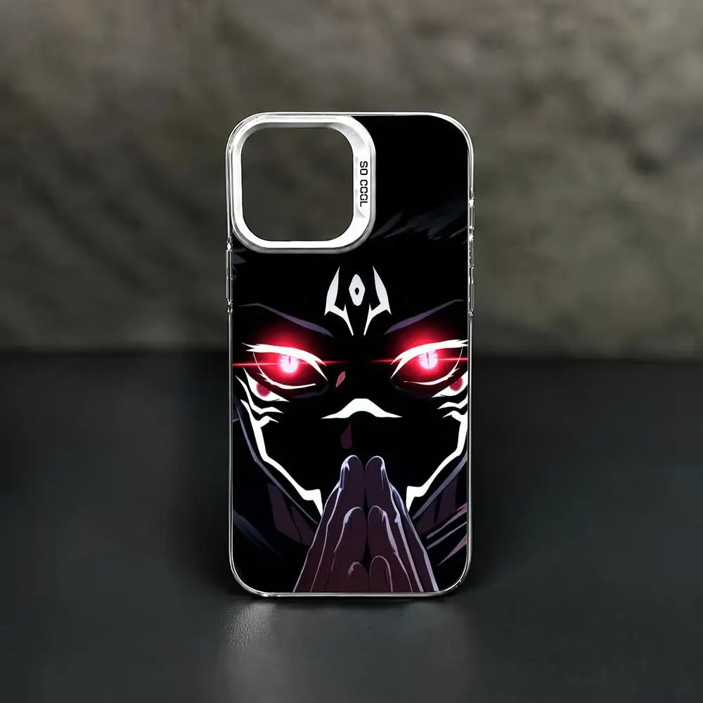 Jujutsu Kaisen Merchandise Phone Case For iPhone 11/12/13/14/15/16/17 Pro Max Color Gradient TPU Case Shockproof Cover