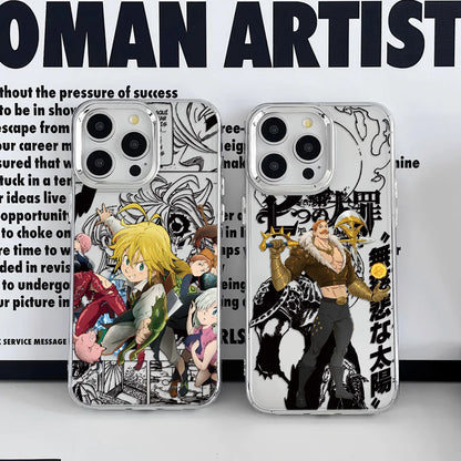 Anime The Seven Deadly Sins Phone Case for Samsung Galaxy S25 S24 S23 S22 S21 S20 Note20 FE Ultra Edge Plus 4G 5G Soft Cover