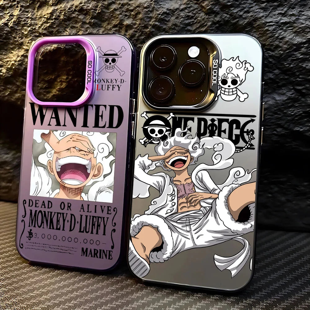 Anime Ones Pieces Nika Luffys Phone Case for IPhone 17 17e 16e 16 15 14 13 12 11 Pro Max Air Plus Anti Fall Matte Back Cover