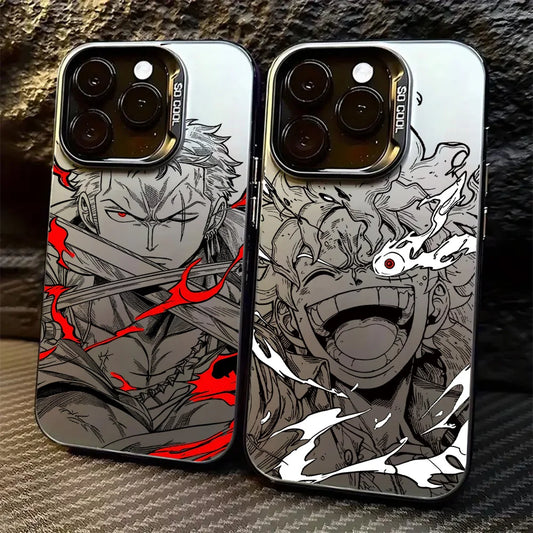 Anime Ones Pieces Luffys Zoros Cool Phone Case for IPhone 17 17e 16 15 14 13 12 11 Pro Max Air Plus Anti Fall Matte Back Cover