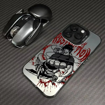 Mahoraga Toji Fushiguro Jujutsu Phone Case For iPhone 17 16e 16 15 14 13 12 11 mini Pro Max X XR 8 7 Air Plus Anti Fall Matte