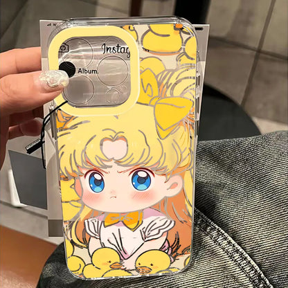 Cartoon Sailor Moon Phone Case for Xiaomi Mi 15T 15 14 13 12 11 10 10T 14T Poco M7 X6 F7 F5 F4 X7 X4 NFC Lite GT Pro Ultra 4G 5G