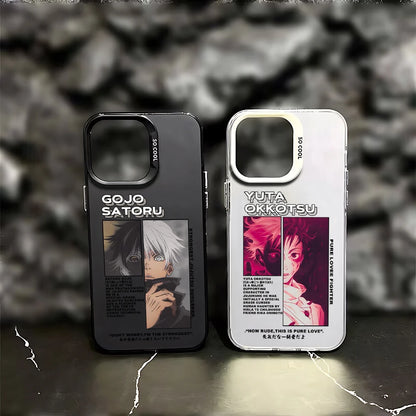 Classic Comics Jujutsus Kaisens Phone Case For iPhone 16 15 14 13 12 11 Pro Max X XR XSMAX 8 7 Plus Candy Matte Back Cover