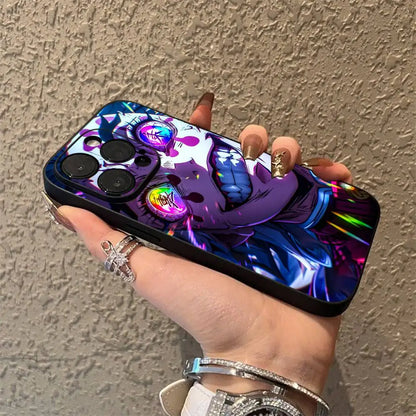 D-Demon Doma Douma S-Slayer Phone Case For iPhone 17,16,15,14,13,12,Pro,Max,Plus,E,SE4,Air,Mini Black Soft Box