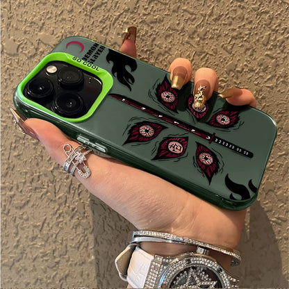 Fashion Anime Demon Slayer Phone Case for iPhone 14 17 Air 16 15 11 12 13 Pro Max XS X XR Plus 8 7 SE 2020 Shockproof Back Cover