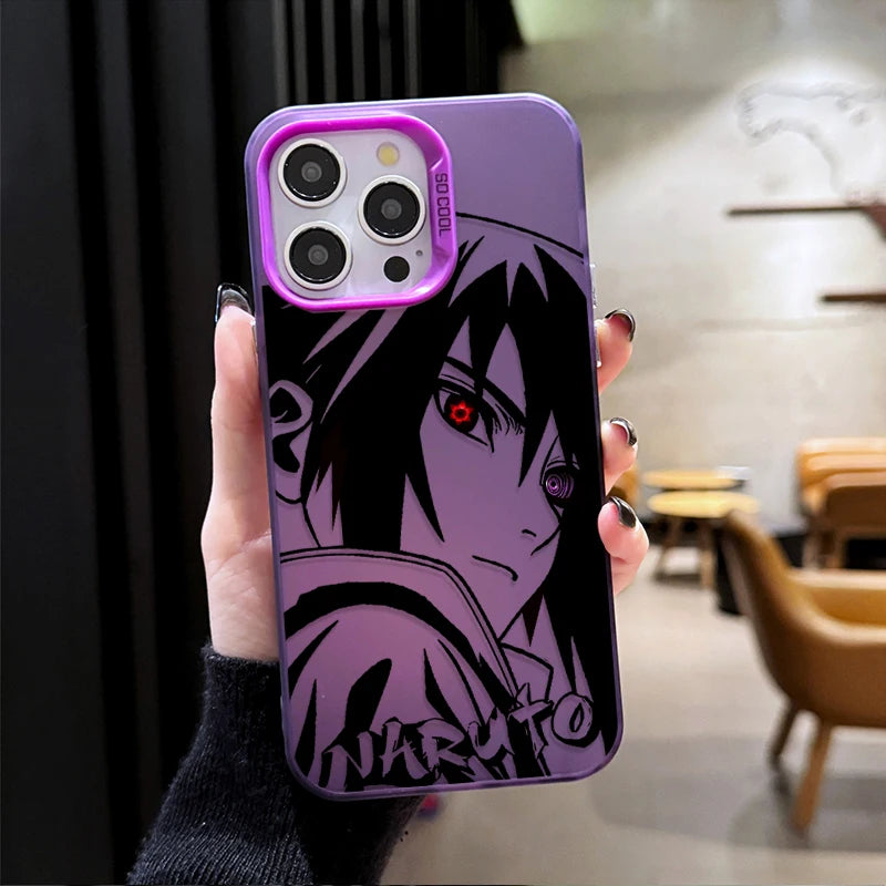 Anime Naruto Uchiha Sasuke Cool Phone Case for Xiaomi Redmi Note 15 14 13 12 10 9 Pro Plus 4G 5G 12S 11S 10S  9S Matte Cover
