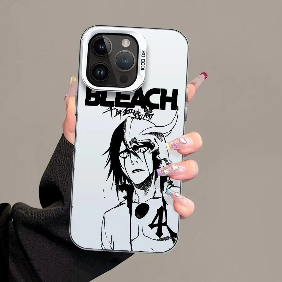 Anime Ulquiorra Cifer Soft Shell Case for Apple iPhone 16Pro 14Pro 15 XR 13 Pro MAX XS MAX 16e 11 12 14
