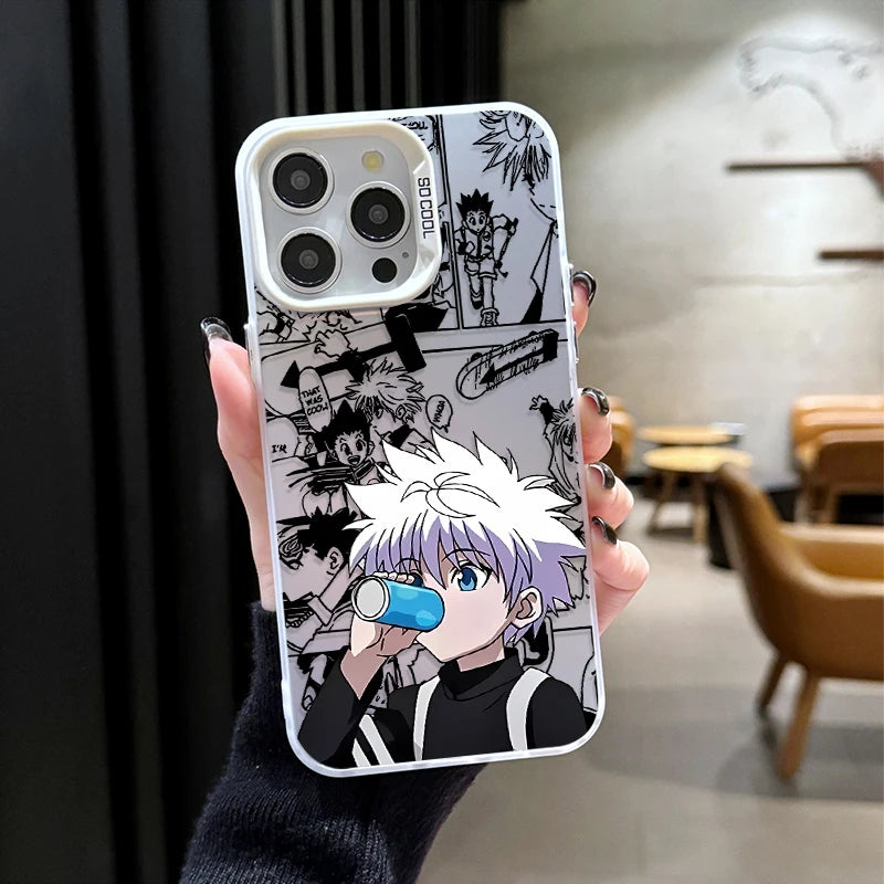 Phone Case For Samsung Galaxy S23 S24 S25 S22 Ultra S21 Plus FE A56 A36 A26 5G A16 A06 4G Note 20 Anime Killua Hunter X Hunters