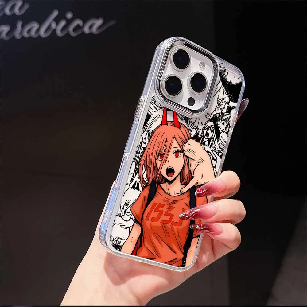 Chainsaw Man Anime For Xiaomi Mi 15 Ultra 14T Redmi 15C 14C 13C A5 A3 POCO X7 Note 15 14 13 Pro Plus Soft Phone Case
