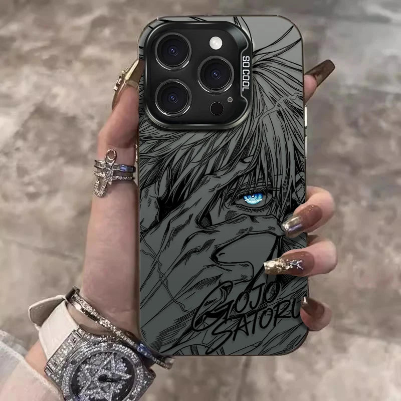 Gojo Satoru Signature New Phone Case For iPhone 17 17e 16e 16 15 14 13 12 mini Pro Max XSMAX Air Plus Anti Fall Matte Back Cover