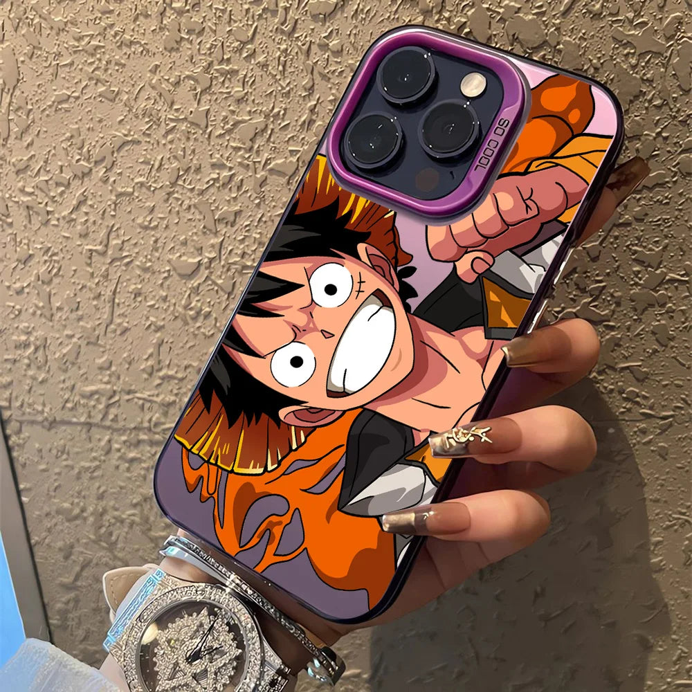 Anime Ones Pieces Luffys Zoros Phone Case for IPhone 17 17e 16e 16 15 14 13 12 11 Pro Max Air Plus Anti Fall Matte Back Cover
