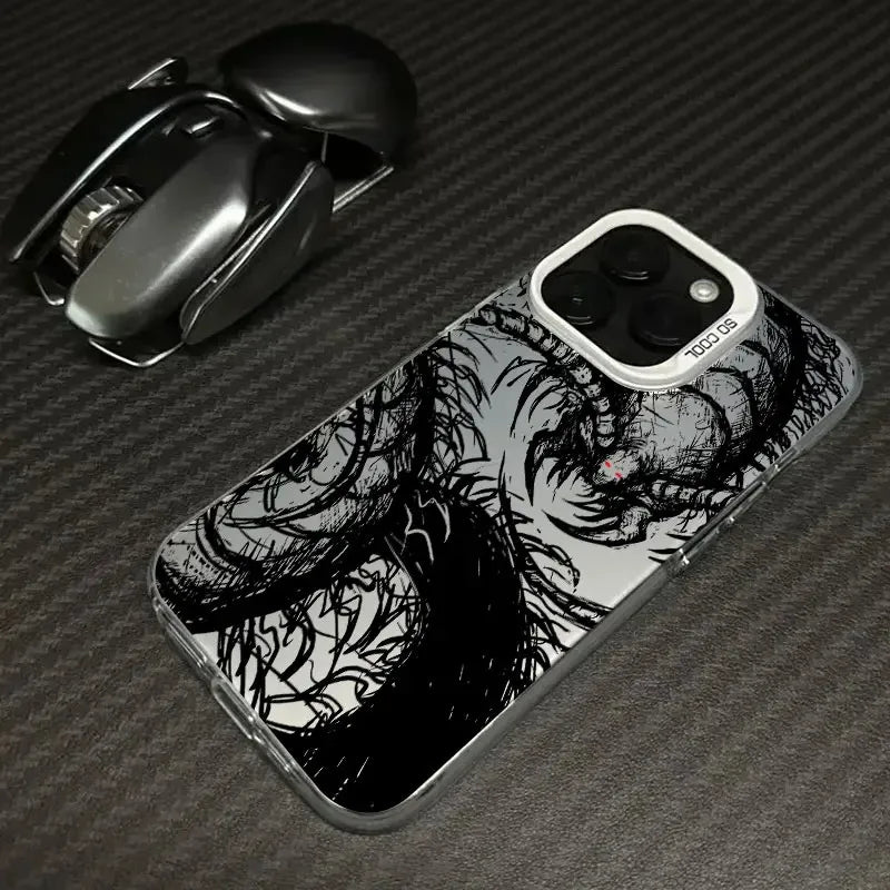 Tokyo Ghoul Black Art Phone Case for Samsung Galaxy S26 S25 S24 S23 S22 S21 S20 Note20 FE Ultra Edge Plus 4G 5G Anti Fall Matte