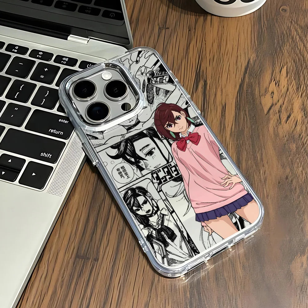 Anime Hot Dandadan Phone Case for Xiaomi Redmi A3 A5 10C 12 13 13C 14C Note10 11 12 13 14 Pro Plus 4G 5G Transparent Soft Cover