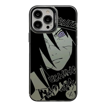 Naruto Uchiha Madara Case for iPhone 16e 14Pro 11 13 Pro MAX 12 XR 14 16Pro 15 XS MAX Soft Cover
