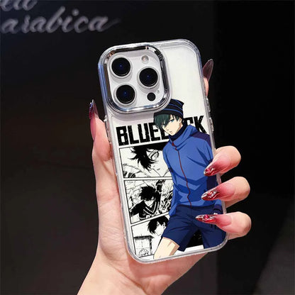 COOL B-BLUE LOCKS S-Seishiro Nagi Phone Case For Apple iPhone 17 AIR 16E 15 14 13 12 11 Pro Max Plus Transparent Soft Cover