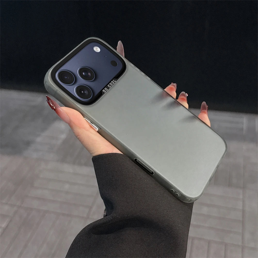 DAN DA DAN Anime Phone Case For iPhone 11 12 13 14 15 16 17 E Pro Max Plus Mini Electroplated Silver IMD Laser Black Cover
