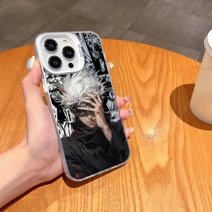 Classic Comics Jujutsus Kaisens Phone Case For iPhone 16 15 14 13 12 11 Pro Max X XR XSMAX 8 7 Plus Candy Matte Back Cover