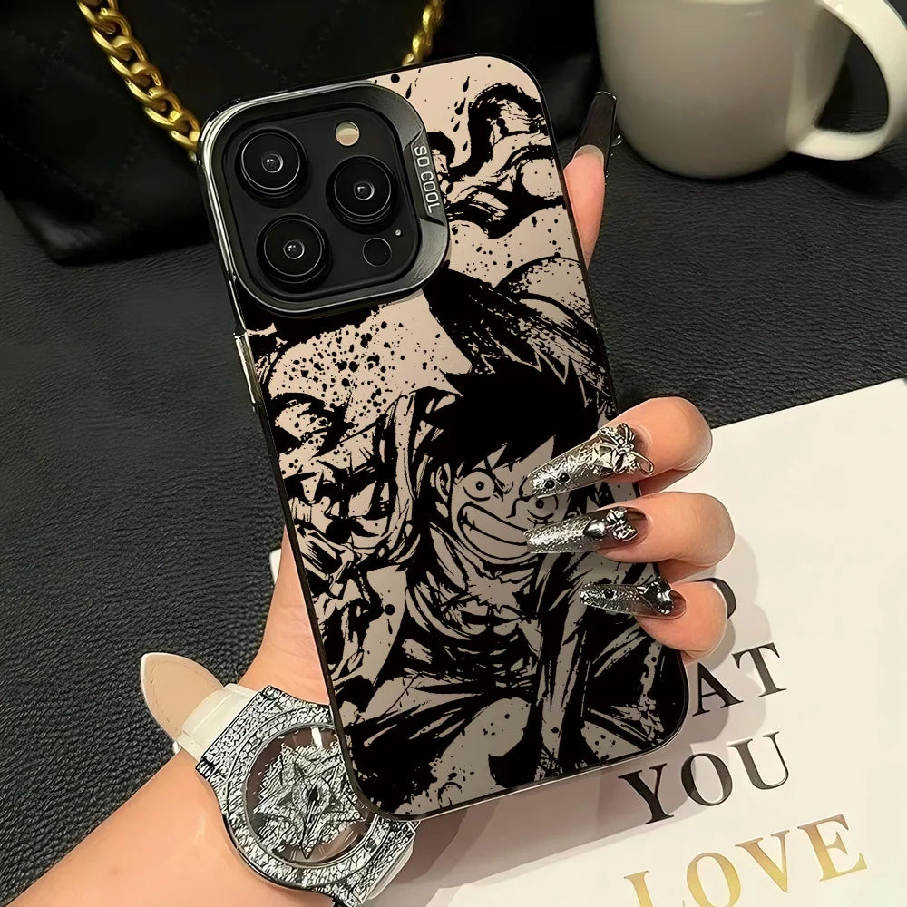 HOT Anime Ones Pieces Phone Case For iPhone 17 17e 16e 16 15 14 13 12 11 mini Pro Max X XR XSMAX Air Plus Anti Fall Matte Cover