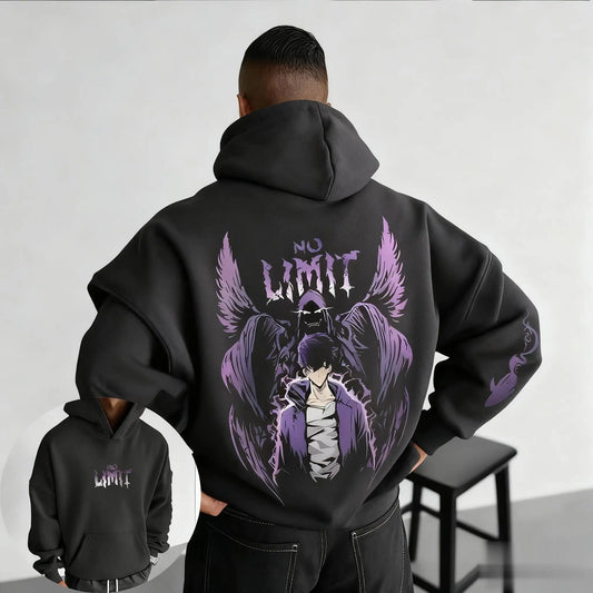 Solo Leveling Anime Print Hoodie Men Women Casual Top Pullover Sweatshirt New Fashion Autumn Long Sleeve Top Streetwear Cosplay