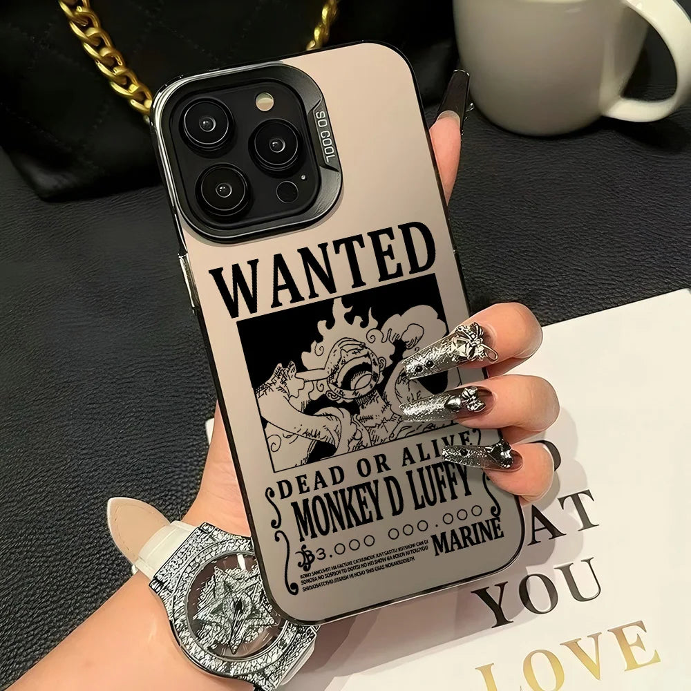 HOT Anime Ones Pieces Phone Case For iPhone 17 17e 16e 16 15 14 13 12 11 mini Pro Max X XR XSMAX Air Plus Anti Fall Matte Cover