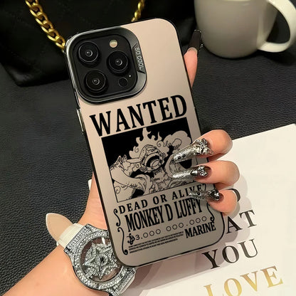 HOT Anime Ones Pieces Phone Case For iPhone 17 17e 16e 16 15 14 13 12 11 mini Pro Max X XR XSMAX Air Plus Anti Fall Matte Cover