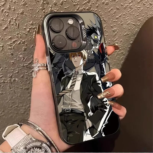 Anime Death Note Phone Case For IPhone 17 Air 16 e 15 14 13 12 11 Pro Max Plus Min SE 2020 2022 Misa Yagami Light