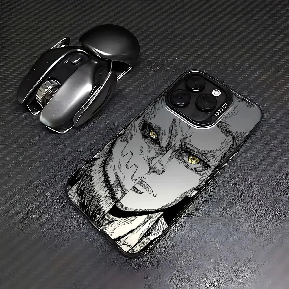Luxury Attack On Titan Phone Case For iPhone 17 17e 16e 16 15 14 13 12 11 mini Pro Max X XR XSMAX 8 7 Air Plus Anti Fall Matte